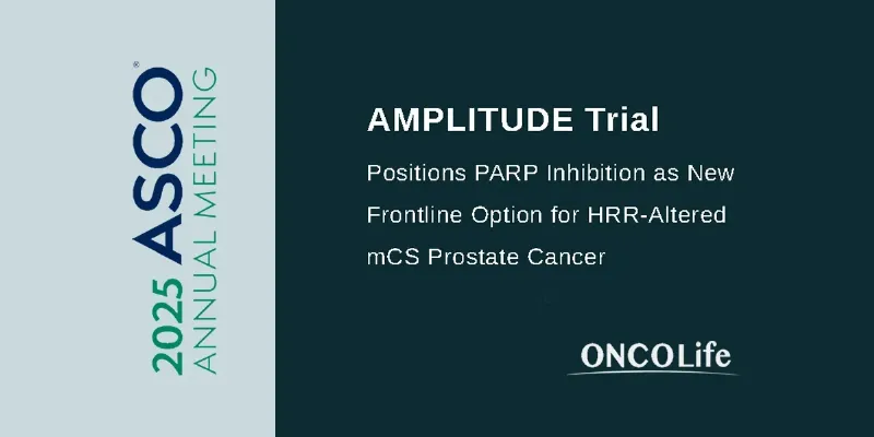 AMPLITUDE: Niraparib Combo Improves rPFS in HRR-Altered mCS Prostate Cancer