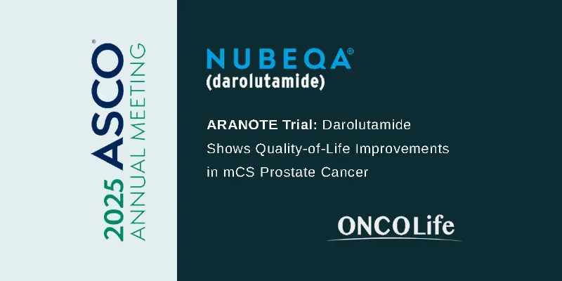 Darolutamide Shows Significant Quality-of-Life Improvements in mCS Prostate Cancer
