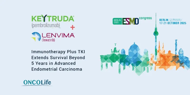 Lenvatinib Plus Pembrolizumab Delivers Durable 5-Year Survival Benefit in Endometrial Carcinoma