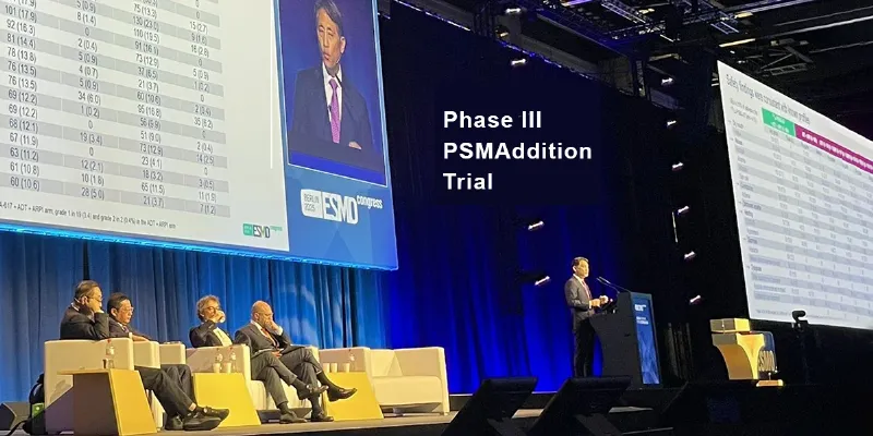 PSMAddition: Radioligand Therapy Pluvicto Reduces Progression Risk by 28% in mHS Prostate Cancer