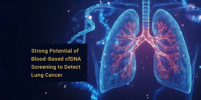 Blood-Based cfDNA Test Shows Strong Potential for Detecting Lung Cancer in Nonsmokers