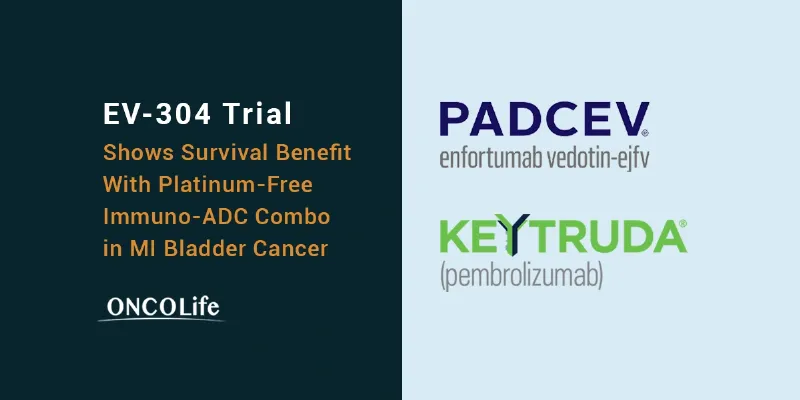 Platinum-Free PADCEV Plus Pembrolizumab Improves Survival in Muscle-Invasive Bladder Cancer