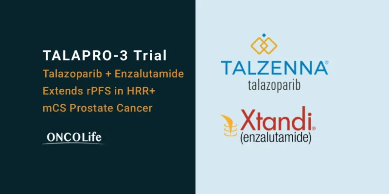Phase 3 TALAPRO-3 Supports Early Use of Talazoparib in HRR-Mutated mCS Prostate Cancer