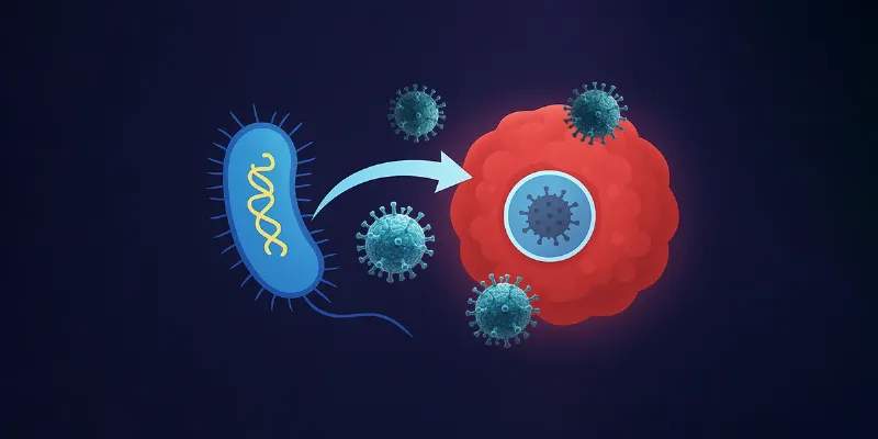Bacteria Cloak Viruses to Safely Deliver Cancer-Killing Payloads into Solid Tumors